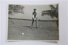 Ten (10) c.1920's Joe Kirkwood, Bob Hope, Hamilton & Others Original Golfing Photos