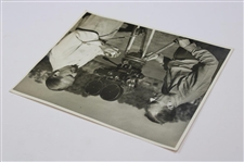 Grantland Rice & Joe Kirkwood Filming Movie Shorts Original Photo