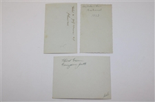 Ten (10) Jock Hutchison, Kirkwood & Other Original Golf Photos - Kirkwood Family Collection