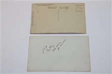 Ten (10) Jock Hutchison, Kirkwood & Other Original Golf Photos - Kirkwood Family Collection