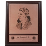 Joe Kirkwood Sr. 2010 Philadelphia PGA Hall Of Fame Plaque