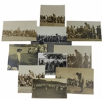 Ten (10) Joe Kirkwood & Other Original Golf Photos - Kirkwood Family Collection