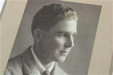 Three (3) Joe Kirkwood Original Photos -1922 Exhibition, Crooked Club, And Young Portrait Photo