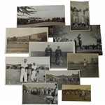 Ten (10) Jock Hutchison, Kirkwood & Other Original Golf Photos - Kirkwood Family Collection