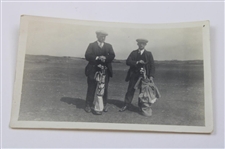 Ten (10) Jock Hutchison, Kirkwood & Other Original Golf Photos - Kirkwood Family Collection