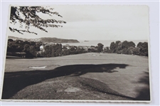 Ten (10) Jock Hutchison, Kirkwood & Other Original Golf Photos - Kirkwood Family Collection