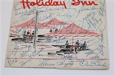 Nicklaus, Palmer, Snead & 30+ Signed Menu from 1965 Carling World Open JSA ALOA