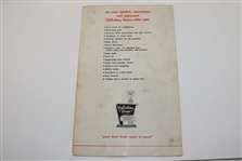 Nicklaus, Palmer, Snead & 30+ Signed Menu from 1965 Carling World Open JSA ALOA
