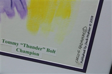 Tommy Bolt 50th Anniversary of 1958 US Open Championship Display Framed