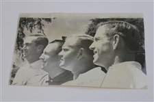 Eight (8) Jack Nicklaus Photos with others - Press, Wire & other