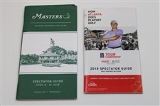 2019 Masters Tournament & 2018 Tour Championship Spectator Guides - Tiger's 80th & 81st Tour Victories