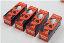 JC Penny Bruce Crampton Championship Golf Ball Box W/O Lid W/ Balls & Signed Cut Card JSA ALOA