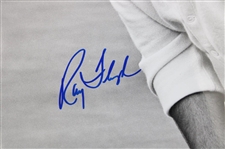 Ray Floyd Signed 11x14 Photo w/Six (6) Ray Floyd Signature Balls & 1969 PGA Badge JSA ALOA