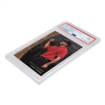 2001 Upper Deck Tiger Woods Golf Stat Leaders PSA Mint 9 