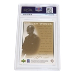 2003 Upper Deck Tiger Woods Golf PSA Mint 9 