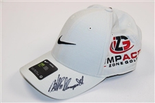 Bobby Clampett Signed Impact Zone Golf Ball, Hat & 'Impact Zone: Companion Guide' Book JSA ALOA