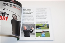 Bobby Clampett Signed Impact Zone Golf Ball, Hat & 'Impact Zone: Companion Guide' Book JSA ALOA