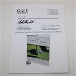 Bobby Clampett Signed Impact Zone Golf Ball, Hat & 'The Impact Zone' Book JSA ALOA