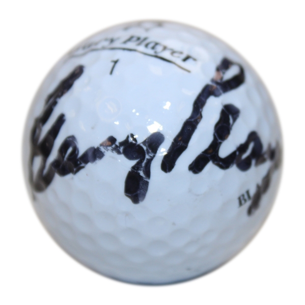 Gary Player Signed Black Knight Logo 1 Golf Ball JSA #AQ58714