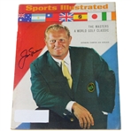 Jack Nicklaus Signed 1967 Sports Illustrated Magazine - April 10th JSA #AP18617