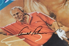 Arnold Palmer & Jack Nicklaus Dual Signed 2000 King & Bear Poster BAS #AE14900