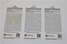 Nine (9) 2012 PGA Championship Mon, Tues & Wed Grounds/Wanamaker Club Tickets - McIlroy Winner