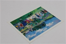 Jack Nicklaus Signed Leroy Neiman 'April In Augusta' Postcard JSA #AY50968