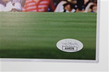 Jack Nicklaus Signed 1986 Masters Sequence Oversize Photo JSA #AU49378