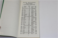Jack Nicklaus Signed 1934-1963 'Records Of The Masters Booklet' JSA #AU49387