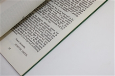 Jack Nicklaus Signed 1934-1963 'Records Of The Masters Booklet' JSA #AU49387