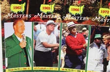 Jack Nicklaus Signed 'Jack's Six Green Jackets Poster' JSA #AU49381