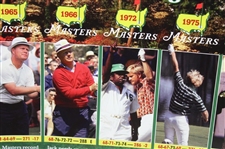 Jack Nicklaus Signed 'Jack's Six Green Jackets Poster' JSA #AU49381