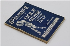 1922 'Spaldings Athletic Library' Vol. 1 No. 10 Book by James Braid 