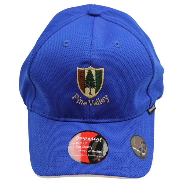 Pine Valley Golf Club Embroidered Logo Blue Hat - Unused