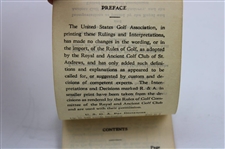 1926 'Macgregor Rule & Scorebook' Red Tartan Booklet