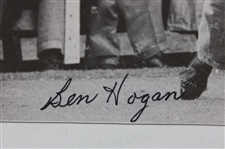 Ben Hogan Signed Press Photo JSA ALOA