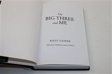 Billy Casper Signed 2012 'The Big Three And Me' Book JSA ALOA