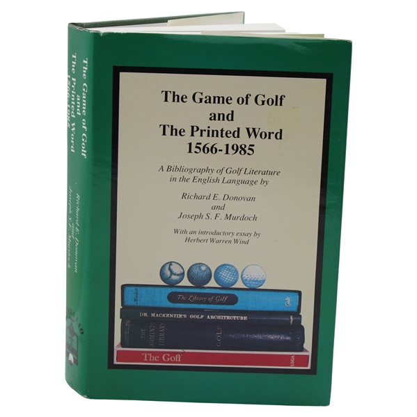 The Game Of Golf And The Printed Word - 1566-1985 Golf Book - 1987