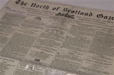 Three (3) 1846-1847  North of Scotland Gazette Newspapers w/Various Silver Cup, Gold Medal Results & other Content