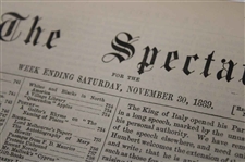 Three (3) 1887-1889 Glasgow Herald/The Spectator Newspapers/Booklets w/Various Golf Content