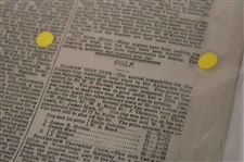 Three (3) 1887-1889 Glasgow Herald/The Spectator Newspapers/Booklets w/Various Golf Content