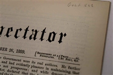 Three (3) 1887-1889 Glasgow Herald/The Spectator Newspapers/Booklets w/Various Golf Content