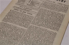 Three (3) 1887-1889 Glasgow Herald/The Spectator Newspapers/Booklets w/Various Golf Content