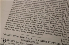 Three (3) 1887-1889 Glasgow Herald/The Spectator Newspapers/Booklets w/Various Golf Content