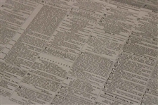 Four (4) 1873 The Edinburgh Evening Courant Newspapers w/Various Golf Content