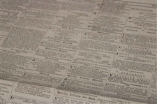 Four (4) 1873 The Edinburgh Evening Courant Newspapers w/Various Golf Content