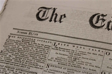 Four (4) 1873 The Edinburgh Evening Courant Newspapers w/Various Golf Content