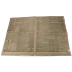 Three (3) 1849-1864 North of Scotland/The Scotsman Newspapers w/Various Aberdeen & other Content