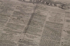 Three (3) 1849-1864 North of Scotland/The Scotsman Newspapers w/Various Aberdeen & other Content