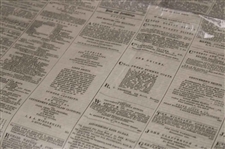 Three (3) 1849-1864 North of Scotland/The Scotsman Newspapers w/Various Aberdeen & other Content